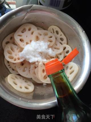 Sweet and Sour Lotus Root Slices recipe