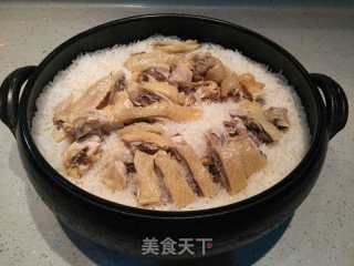 Pistachio Sister Salted Chicken Claypot Rice recipe