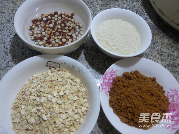 Gorgon Oatmeal Rice Porridge recipe