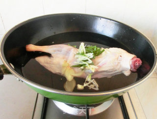 Steamed Duck with Plum Dried Vegetables recipe