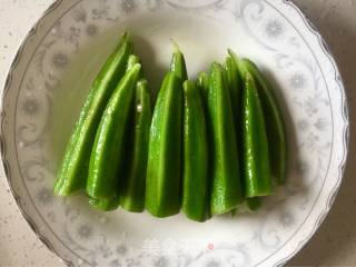 Okra with Garlic Sauce recipe