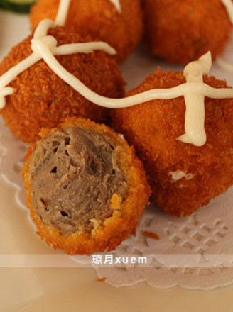 Golden Beef Balls recipe