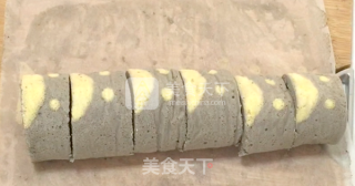 #aca烤明星大赛# My Neighbor Totoro Painted Cake Roll recipe