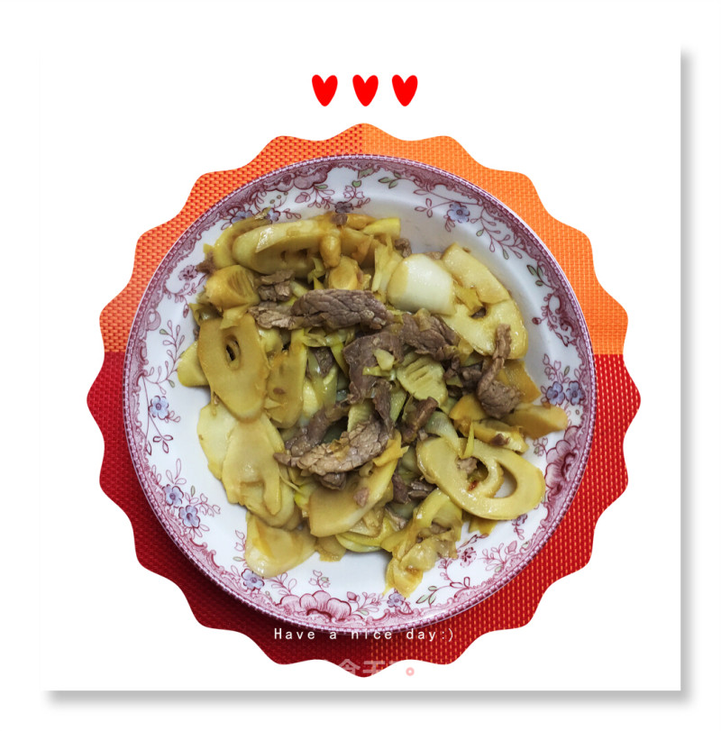 Stir-fried Shredded Pork with Bamboo Shoots recipe