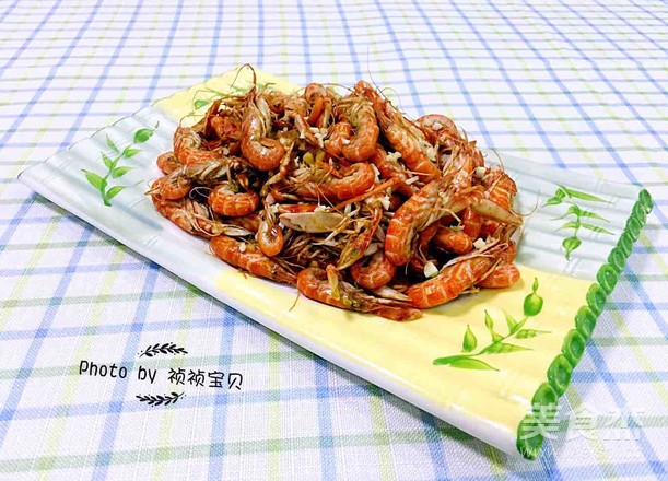 Stir-fried Shrimp with Garlic Chili Sauce recipe