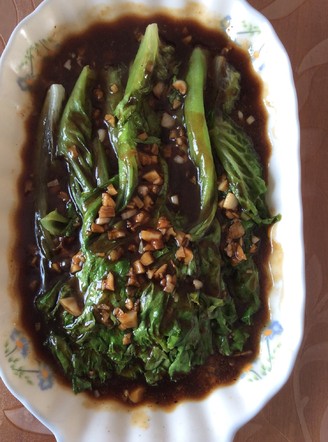 Lettuce in Oyster Sauce recipe