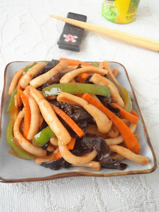 Sauce Fried Squid recipe