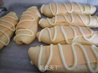Cheese Pork Floss Bread recipe