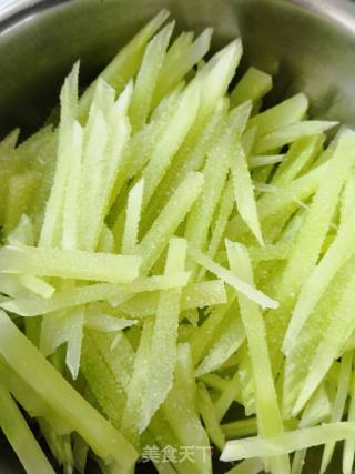 Home Cooking~~sliced Lettuce Salad recipe