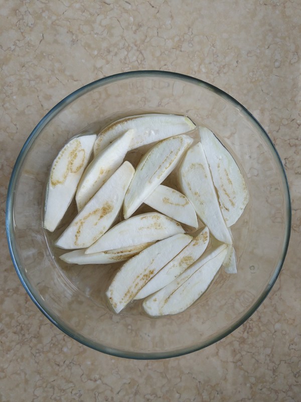 Eggplant with Minced Garlic recipe