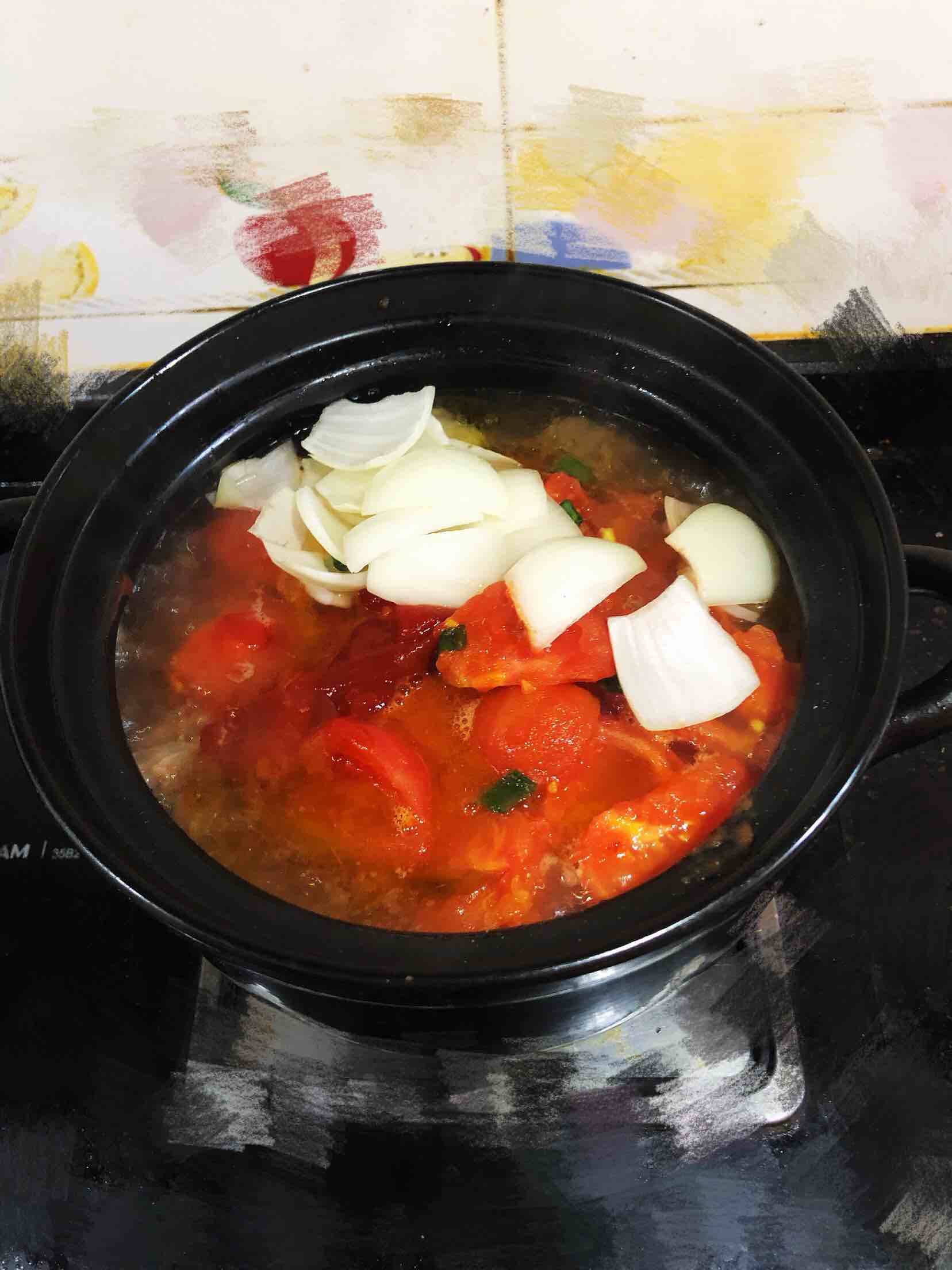 Stewed Beef Brisket with Tomatoes recipe