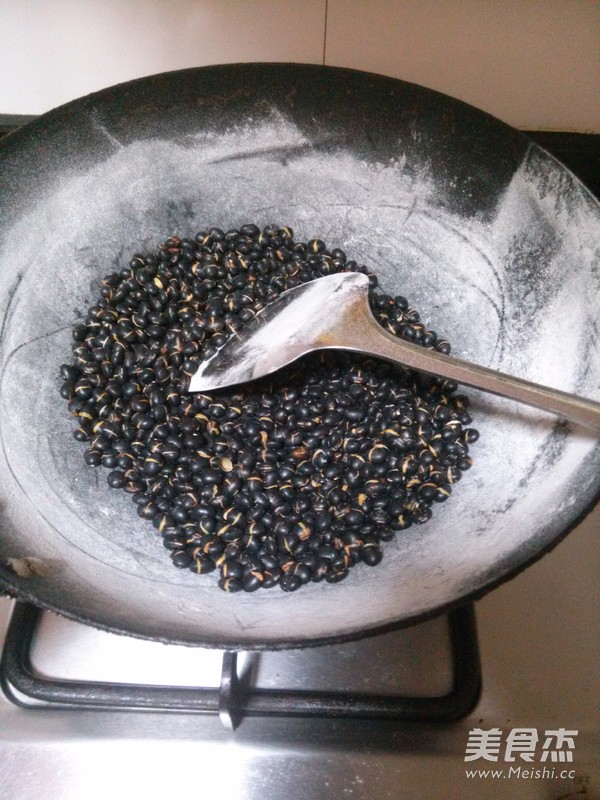 Homemade Instant Black Bean and Black Sesame Paste recipe