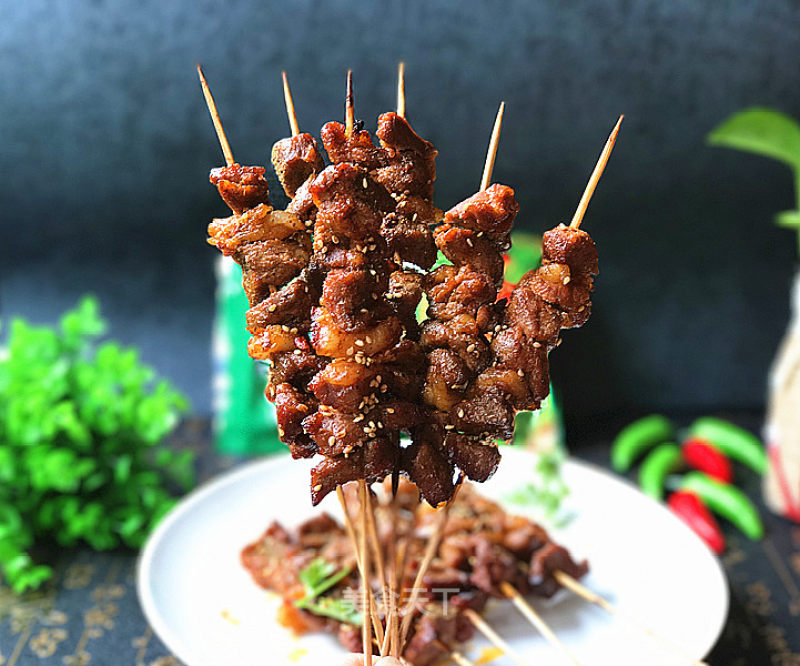 Lamb Kebabs with Sauce recipe