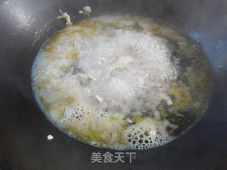 Chinese Cabbage Stewed Wide Noodles recipe