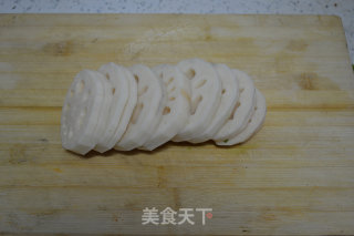 Fried Lotus Root recipe