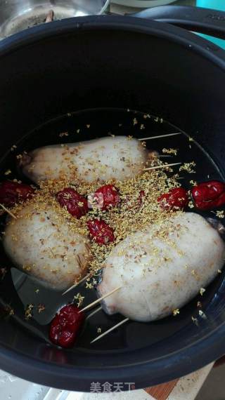 Osmanthus, Red Date, Lotus Root recipe