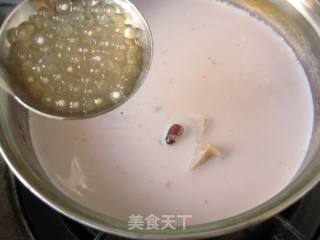 Tonic Blood and Qi-red Bean and Taro Milk recipe