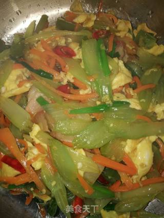 Celery Scrambled Eggs recipe