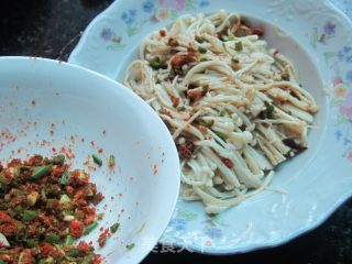 Enoki Mushrooms in Oyster Sauce recipe