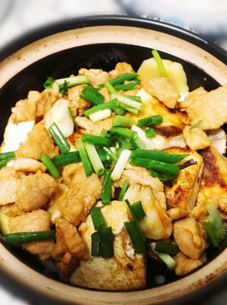 Cantonese Style Casserole Tofu Pot recipe