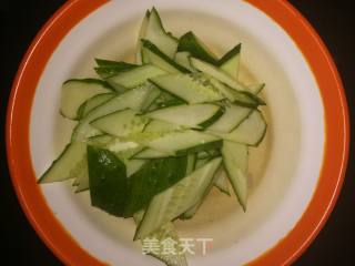 Yuba Mixed with Cucumber recipe