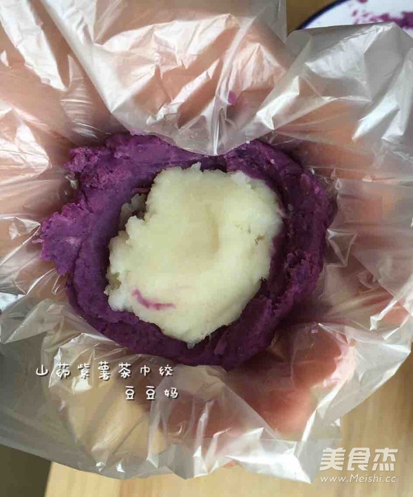Twisted Yam Purple Sweet Potato Tea Towel recipe