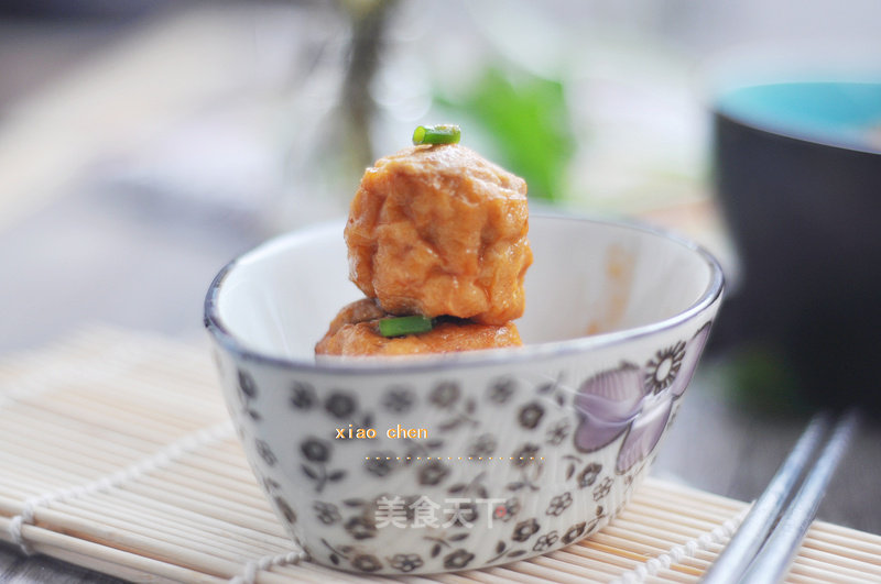 Stuffed Tofu with Tomato Sauce recipe