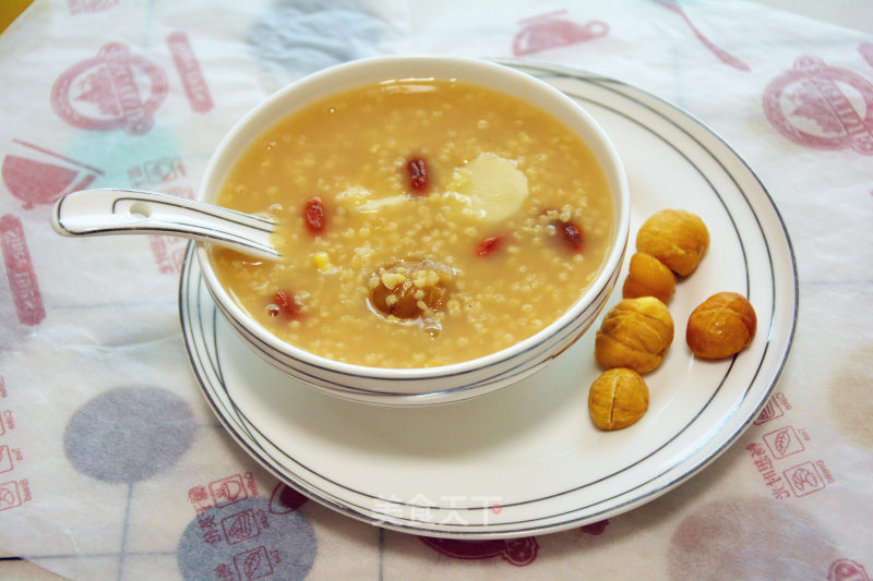 Chestnut Yam Millet Porridge