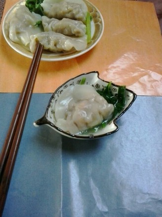 Celery Boiled Dumplings recipe