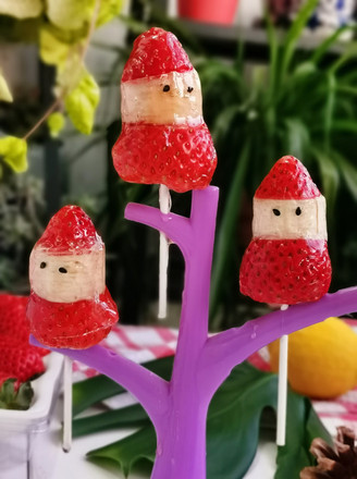 Strawberry Snowman recipe