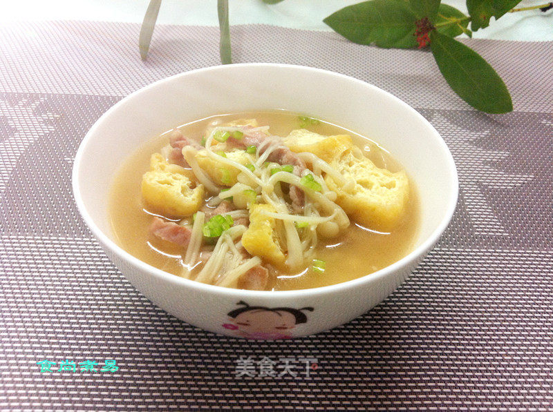 Top Soup Enoki Mushroom recipe