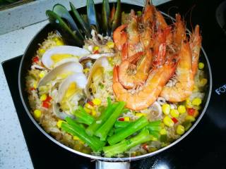 Spanish Seafood Risotto recipe