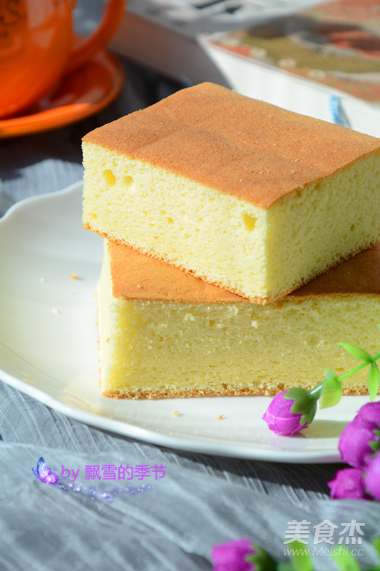 Square Sponge Cake recipe