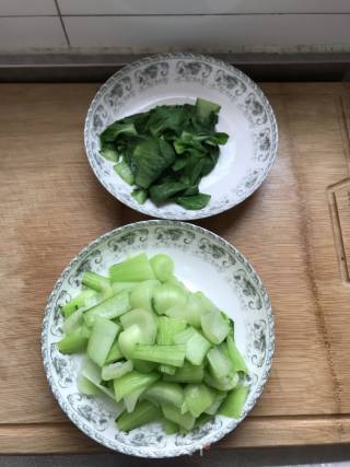 Vegetarian Stir-fried Rapeseed recipe