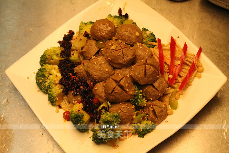 Beef Balls Cold Cut (wine Seasoning) recipe
