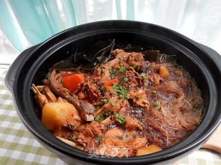 Casserole Chicken Stewed Vermicelli recipe