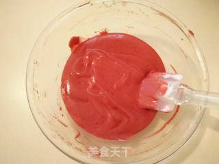 #四session Baking Contest and is Love Eating Festival# Six-inch Red Velvet Chiffon Cake recipe