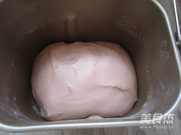 Purple Potato Bean Paste Bread recipe