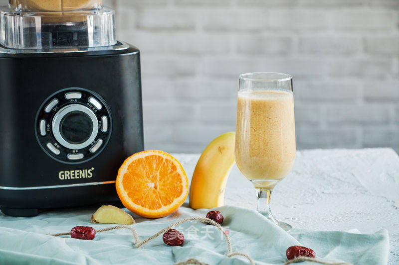 Banana Orange Flaxseed Juice for Weight Loss recipe