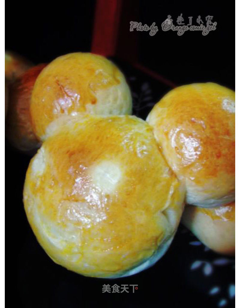 Mickey Corn Mochi Bread recipe