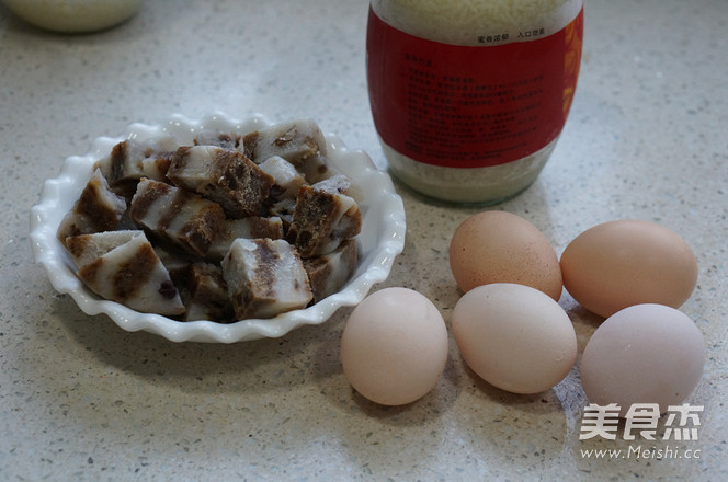 Chongming Cake and Egg Fermented Rice recipe