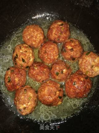 Braised Meatballs recipe