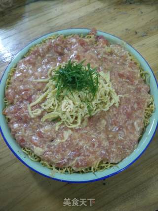 Fried Egg Noodles (with Tomato Sauce) recipe