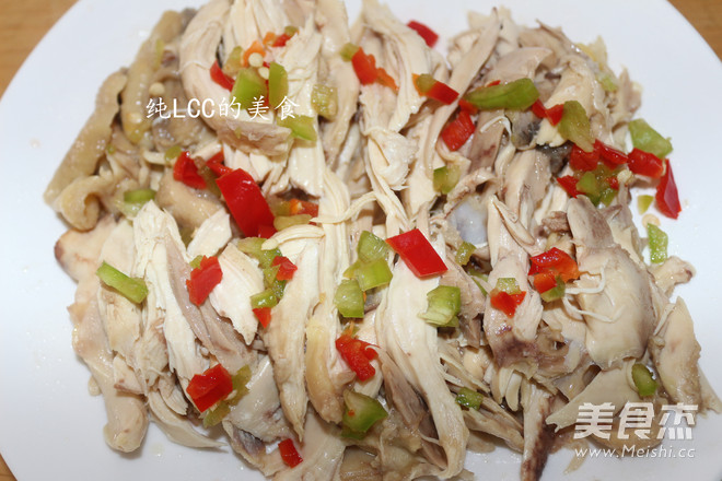 Shredded Chicken with Cold Sauce recipe