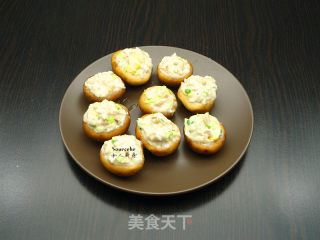 Roasted Stuffed Shiitake Mushrooms recipe