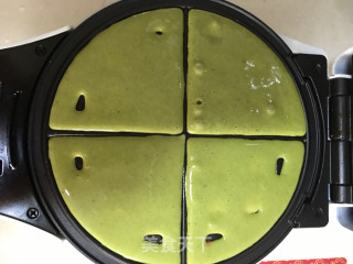 Matcha Waffles recipe