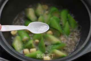 Beginning of Summer. 【loofah Braised Fritters】 recipe