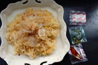 Jellyfish Head Mixed with Cabbage recipe