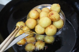 Childhood Delicious-sweet Potato Balls recipe