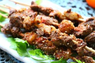 #aca烤明星大赛# Lamb Skewers Up recipe